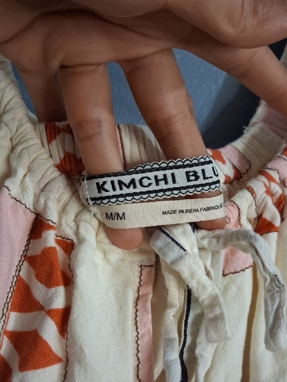 Kimchi Blue Multi-Color Geometric Tiered Maxi Dress - Picture 9 of 11